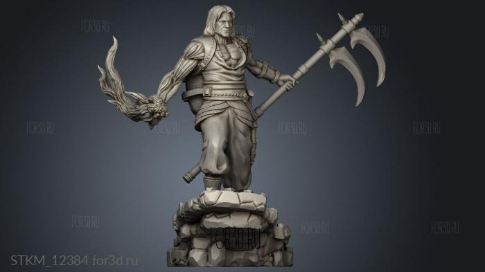 Blood Hunter stl model for CNC