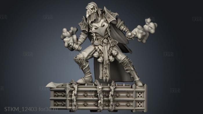 Deathknight Plaguebearers Male stl model for CNC