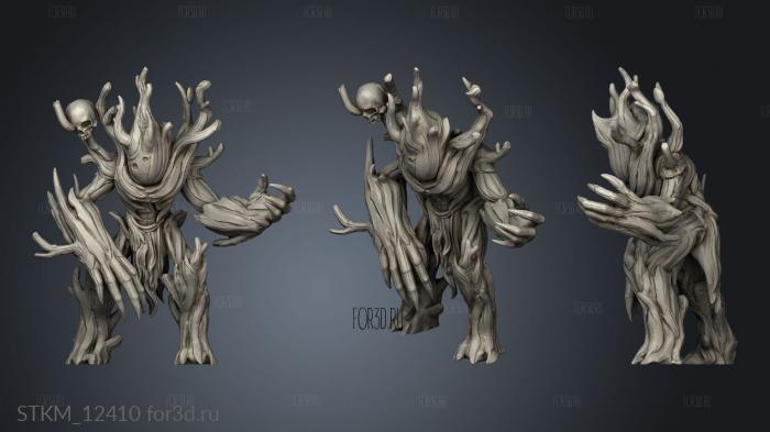 Bloodfields Wood Spirit stl model for CNC