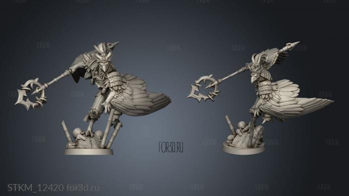 BTB Tengu japanese BULLET TOWN Character stl model for CNC