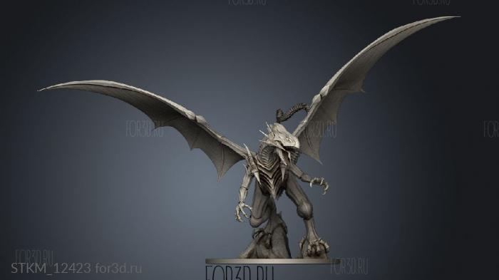 Blue Eyes White Dragon Yugioh BE stl model for CNC