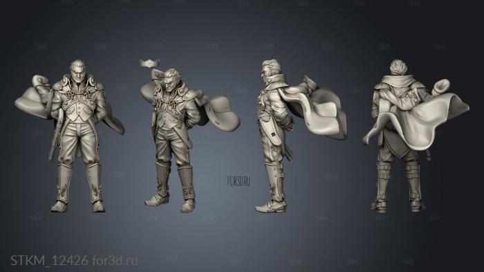 Bluecoat Admiral 3d stl модель для ЧПУ