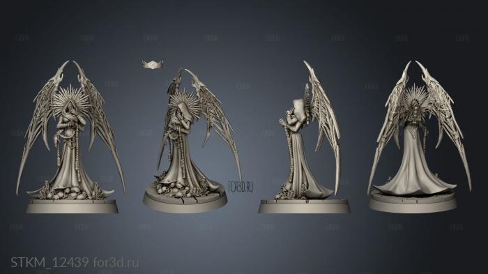 Dance the Vampires Acrimonia Cursed Saint stl model for CNC