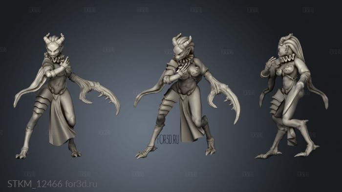 Dragonborns Dem stl model for CNC