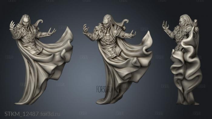 Characters VAMPIRE LORD VVM stl model for CNC