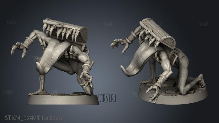 Bullet Souls mimic stl model for CNC