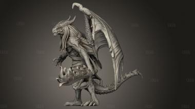 Пылающие Земли Драконий Демон Красный Огненный Меч 3d stl модель для ЧПУ