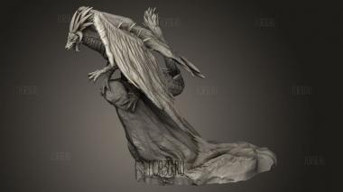 Горящие Земли Меркурий,Гигантский Дракон 3d stl модель для ЧПУ