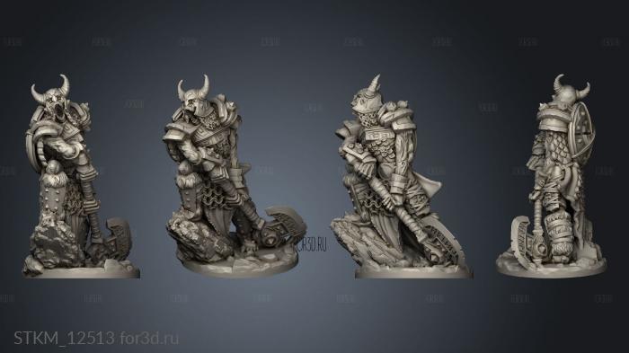 Death Lord stl model for CNC