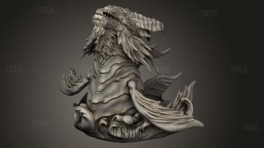 Хранитель глубин 3d stl модель для ЧПУ