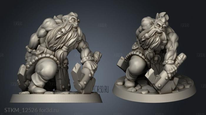 dw Berserker stl model for CNC