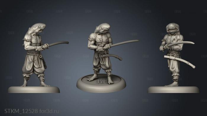 Bushido the Game Ryota stl model for CNC