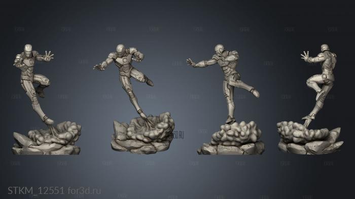 Iron Man Stank im 3d stl модель для ЧПУ