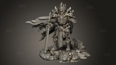 Калибос-Король Скелетов 3d stl модель для ЧПУ