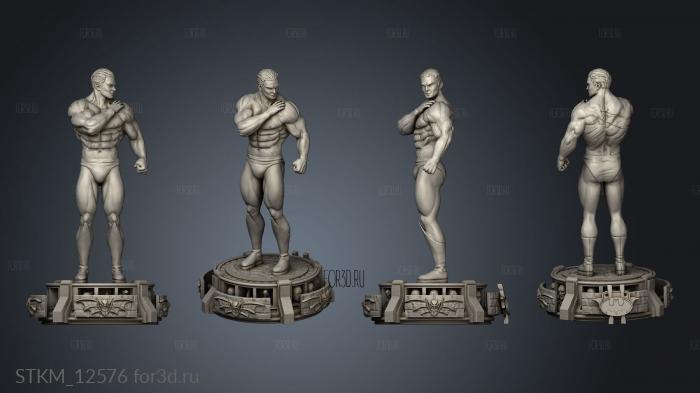 bruce wayne scars Entero Batman stl model for CNC