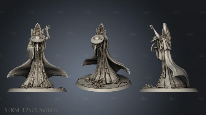 Cardinal Blasphemous stl model for CNC