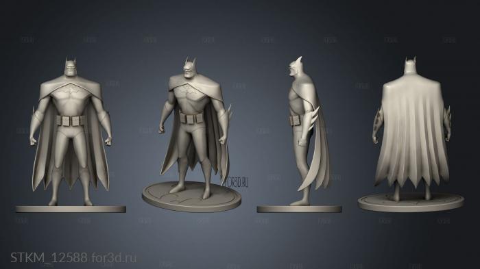 Batman Statue Pecho 3d stl модель для ЧПУ