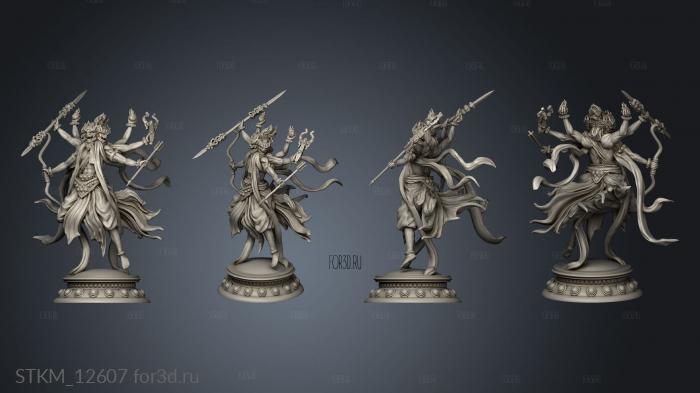 Clay Asura stl model for CNC