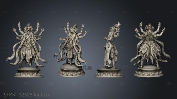 Clay Asura stl model for CNC