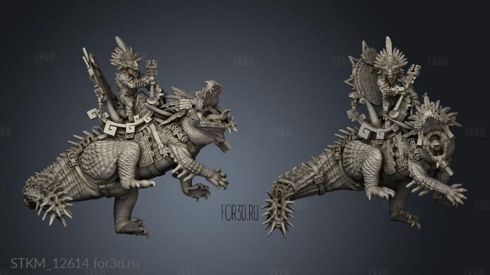 Diorama Tlaloc Mount stl model for CNC