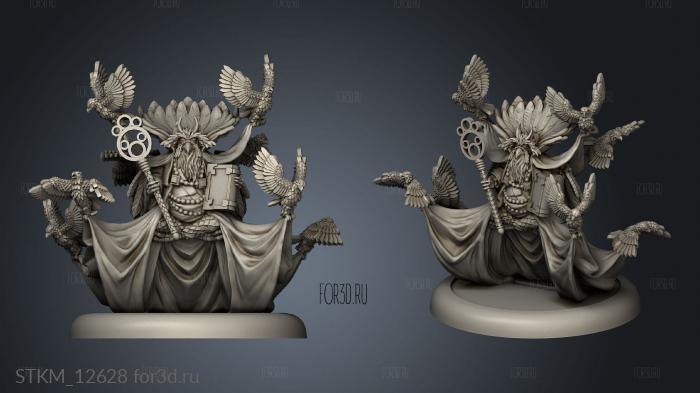 Bushido The Tengu Descension Naigubu stl model for CNC