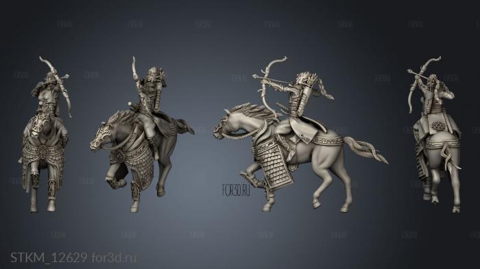 Chaos Lvl IX rider horse 3d stl модель для ЧПУ