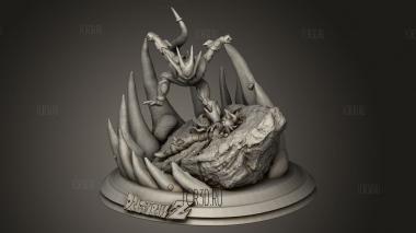 Кулер ПРОТИВ Гоку 3d stl модель для ЧПУ