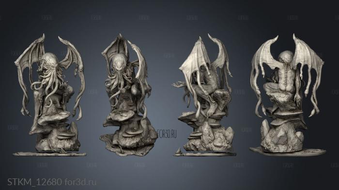 Cthulhu Mythos Figures 3d stl модель для ЧПУ