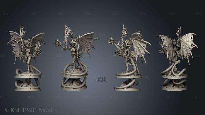 Cult Demon Queen For Flying 3d stl модель для ЧПУ