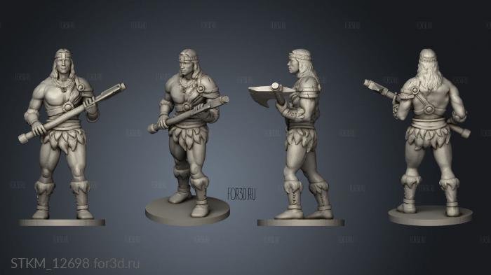 Conan the Barbarian Complet 3d stl модель для ЧПУ