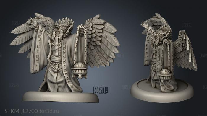 Bushido The Tengu Descension Ryuho stl model for CNC