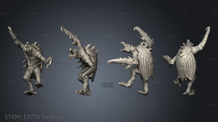 Corrupted Forest Hook Horror One Claw Attack 3d stl модель для ЧПУ