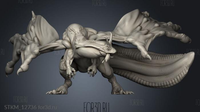 Cruel Marshes Frog Dragon Egg stl model for CNC