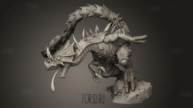 Жестокие Болота,Нападающий Хищник-Хамелеон 3d stl модель для ЧПУ