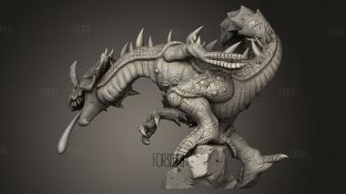 Жестокие Болота,Нападающий Хищник-Хамелеон 3d stl модель для ЧПУ