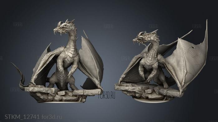 elder brine dragon brinedragon stl model for CNC