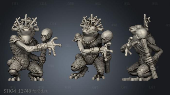 Cruel Marshes Poison Frog Shaman 3d stl модель для ЧПУ