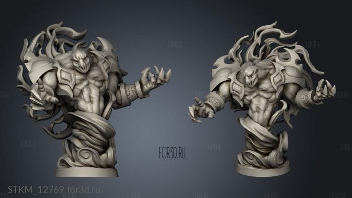 Elementals elemental void rmal stl model for CNC