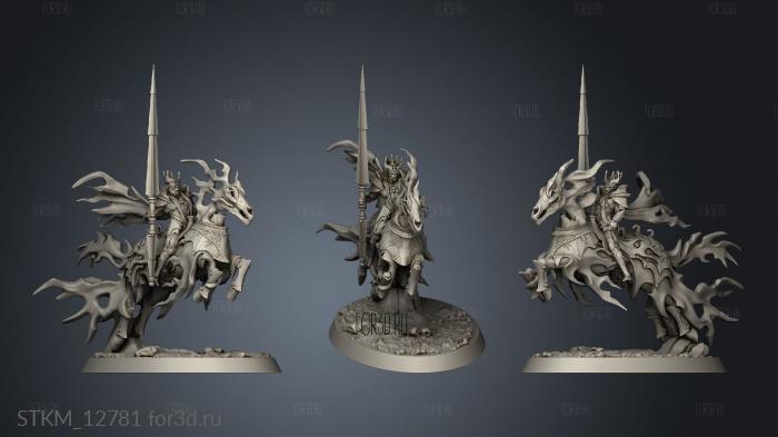 Dance the Vampires Vampire Knights Cavalry Knight Mounted stl model for CNC