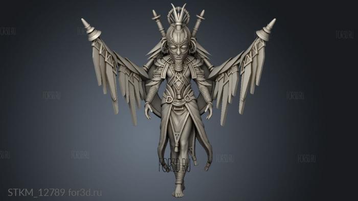 Draco Eldritch Century Axumite Federation Ophan af ec stl model for CNC