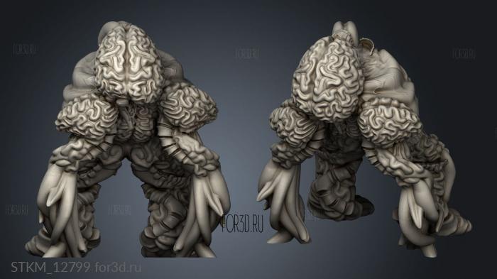 Cult Pickle Unique Golems Brain Golemb stl model for CNC