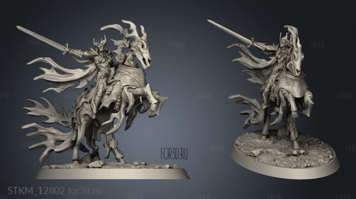 Dance the Vampires Vampire Knights Cavalry Knight Mounted stl model for CNC