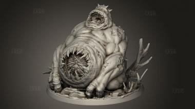 Dantes Inferno Dante Ciacco 3d stl модель для ЧПУ