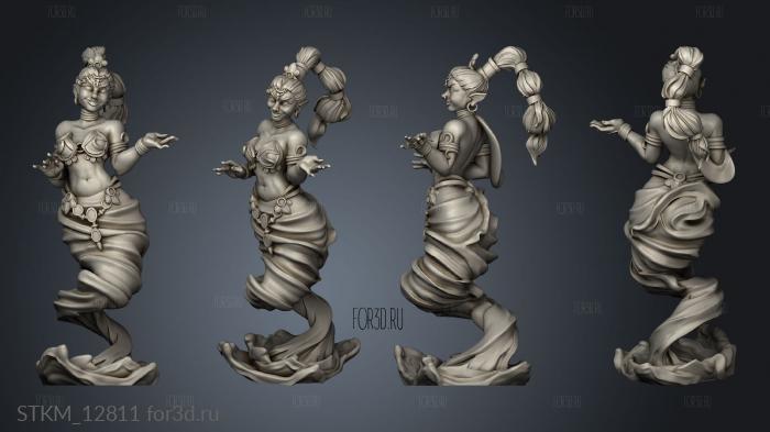 Elementals Exotic Jasmine hair 3d stl модель для ЧПУ