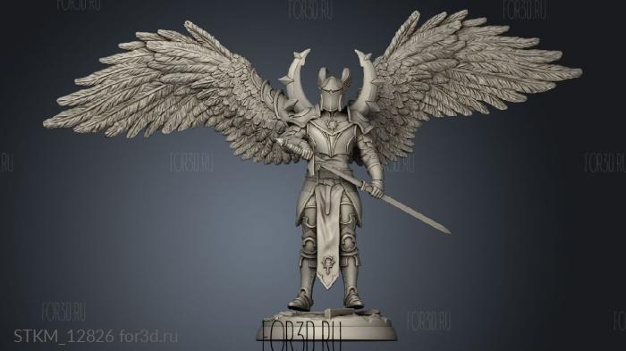 Damn Nation Celestial Knights Knight 3d stl модель для ЧПУ