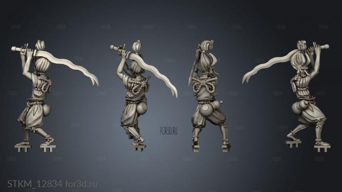 Day Tengu Swordsman Yakubu 3d stl модель для ЧПУ