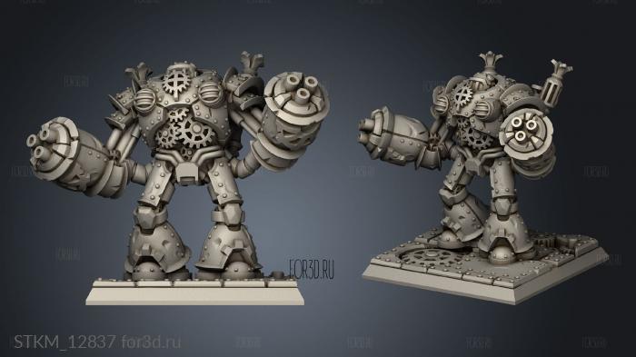 Drunken Steamcity guard SG Stem guardian stl model for CNC