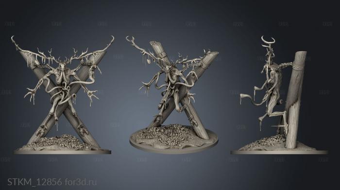 Demons the depths Mountain stl model for CNC