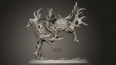 Конная Кавалерия Рыцарей-Вампиров 3d stl модель для ЧПУ