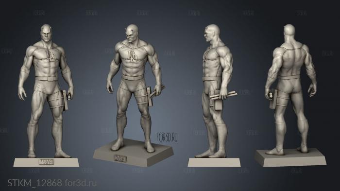 Daredevil 3d stl модель для ЧПУ